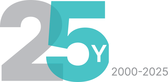 25_Years_Badge_White